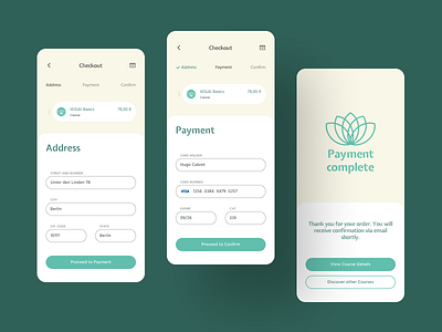 Daily UI #005 - Credit Card Checkout address app check out checkout credit card daily daily ui dailyui design mental health ui user interface ux