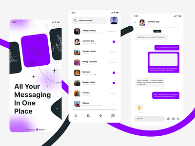 Bechat™ messaging app