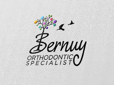 Bernuy Logo branding design doctor logo logotype marketing modern ortho simple simplicity symbol unique