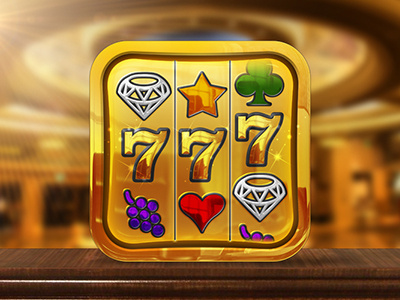 Slot Machine Game Icon apple camera custom effects game gold icon ios iphone plastic poker realistic