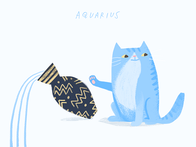 cat zodiac - aquarius