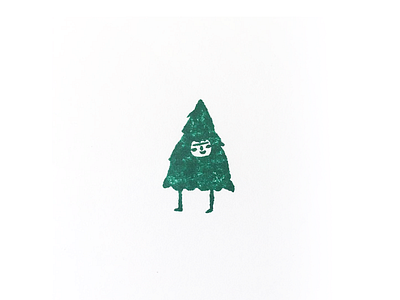 treeple rubber stamp