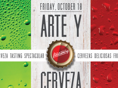 Cerveza Tasting graphic design