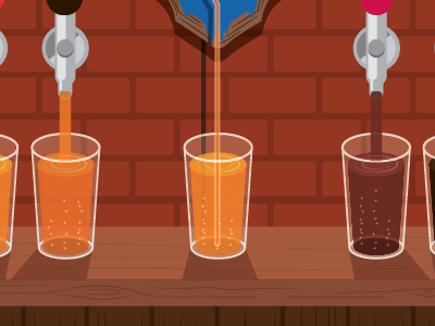 Beer. illustration