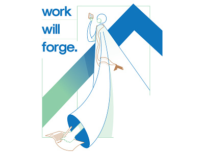 Work Will Forge III design graphic design illustration poster poster design work