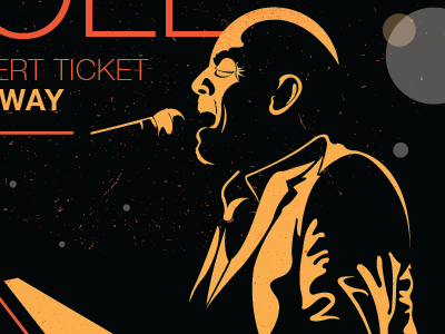 Billy Joel illustration poster design