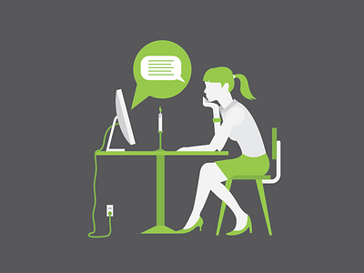 Dating Your Computer illustration