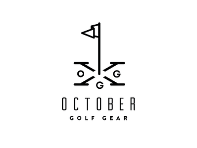 Hole in None golf logo logo design