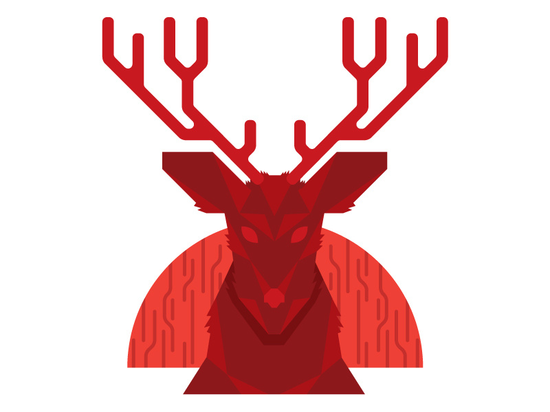 Deer in the Headlights by Jordon Roberts on Dribbble