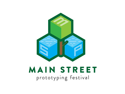 Continued MSPF Logo Explorations: Part II festival logo logo design main street park tree