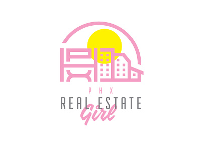 Condos Condos Condos branding girl logo logo design real estate realty