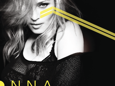 A Madonna poster.... graphic design poster