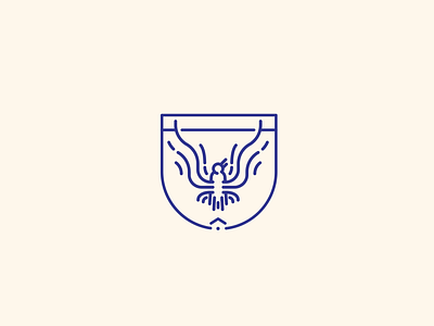 The Aroma Coming off this Fowl bird illustration logo logo design