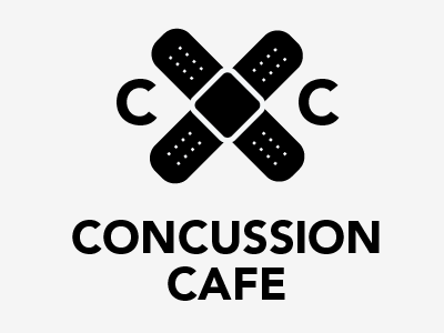 Concussion Cafe logo logo design