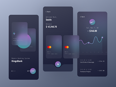 KingsBank | Banking app by Kawsar Ahmed on Dribbble