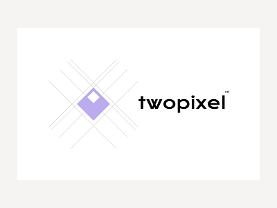 Twopixel - Visual Identity agency application branding icon identity illustration ios logo pixel twopixel typography visual identity