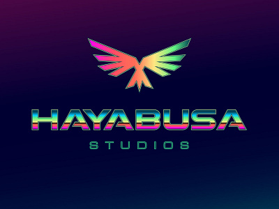 Hayabusa Studios Logo adobe illustrator brand branding entertainment graphic design icon illustration logo logos symbol typography vector vectors video game video games wordmark