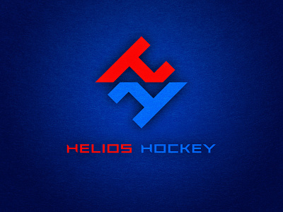Helios Hockey — Unused Logo brand branding design graphic design hockey logo logo mark logo symbol retail saas sports sports branding sports graphics typography ui ux vector wordmark