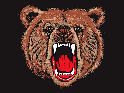 Grizzly Illustration