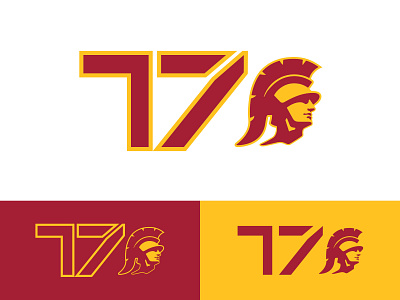 USC Tunnel 7 Logo brand brand design brand identity branding corporate identity design graphic design illustration logo logo mark logo symbol los angeles sports branding typography usc vector wordmark