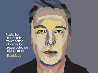 Elon Musk Portrait