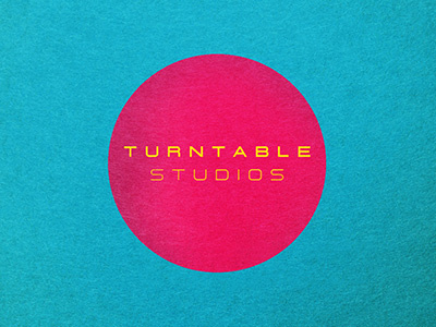 Turntable Studios Logo architecture branding changethethought christopher cox colorado denver graphic design logo typography