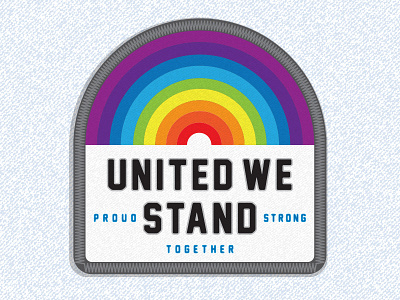 United We Stand Badge