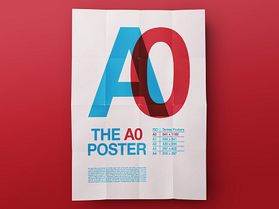 A0 Poster: ISO Poster Series architecture branding business changethethought christopher cox colorado denver graphic design logo stationary typography