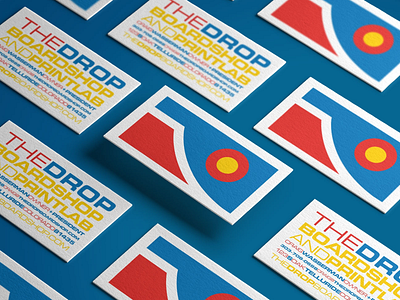 The Drop Boardshop Branding