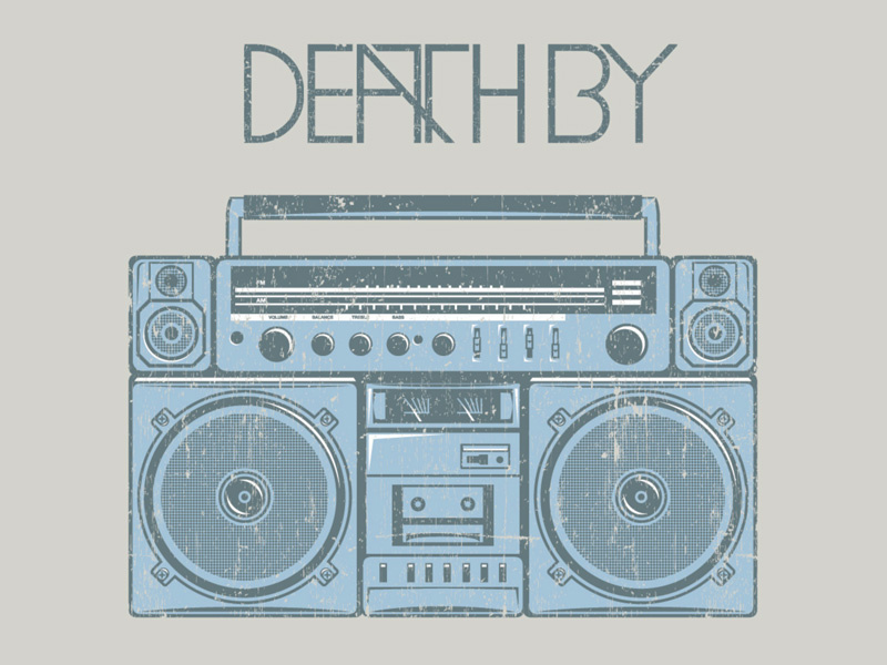 Death By Stereo Tee Shirt Graphic vectors graphic illustration illustration graphics tees tee shirts design typography graphic design