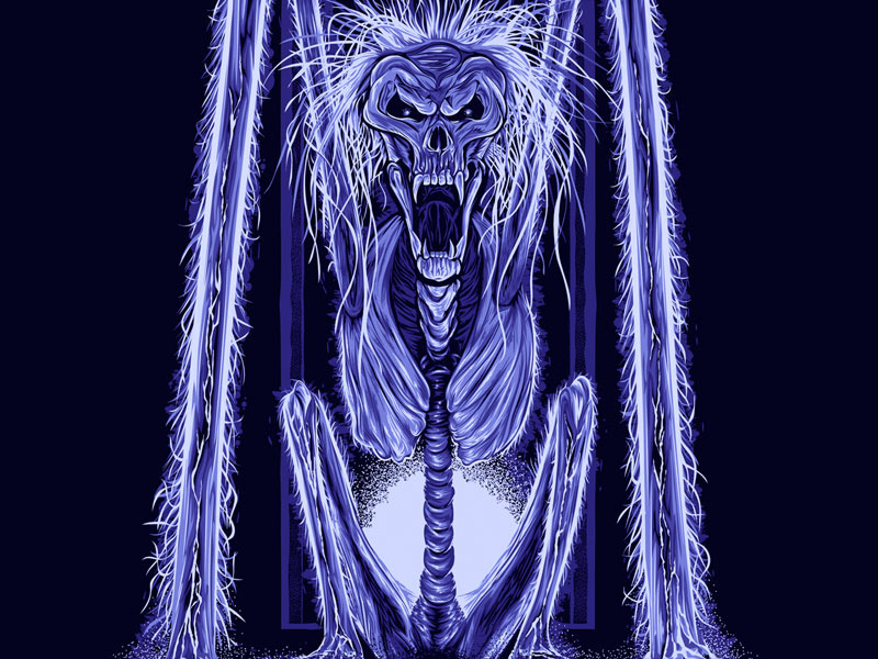 Poltergeist Poster illustrate drawing vector vector art branding film poster movie poster illustration poster