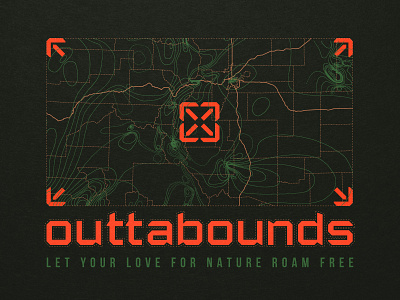 Outtabounds Branding branding changethethought colorado denver design graphic design identity logo logos type typography