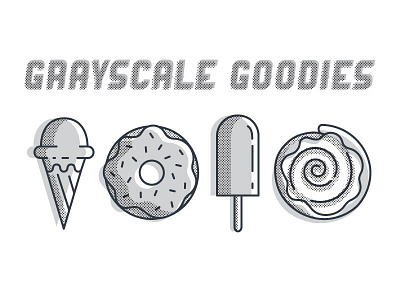 Grayscale Goodies illustration