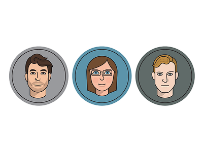 Avatars avatars character illustration line people vector