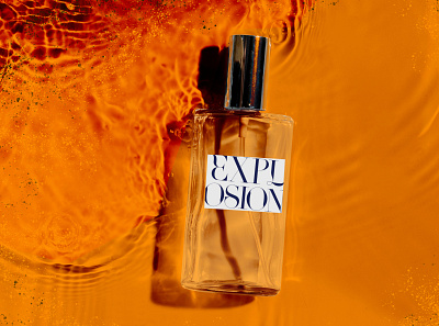 Perfume line EXPLOSION beauty branding design fashion graphic design illustration logo typography ui ux vector