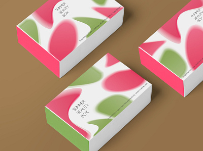 Summer Package app beauty box branding design graphic design illustration logo package summer typography vector