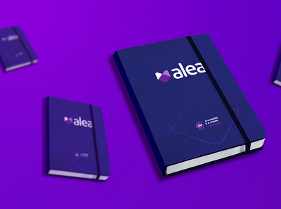 Alea branding cellphone graphic design logo people
