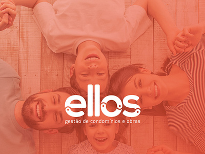 Ellos branding condominium family graphic design house logo naming people