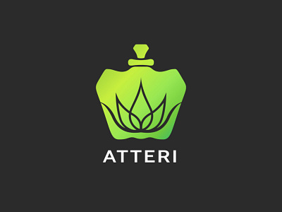 Atteri - Perfume Collection Logo brand branding graphic design illustration logo logo2d product vector