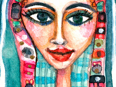 Klimt fan art ebay illustration