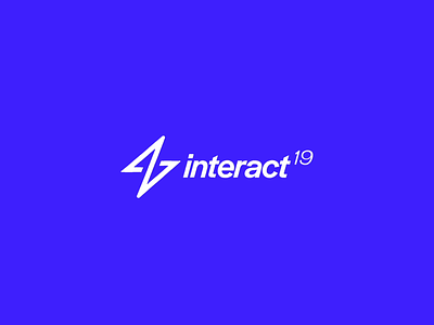 Interact19 Conference Branding and Animation 2d animation animation animation design branding branding agency branding design conference conference logo illustration logo motion