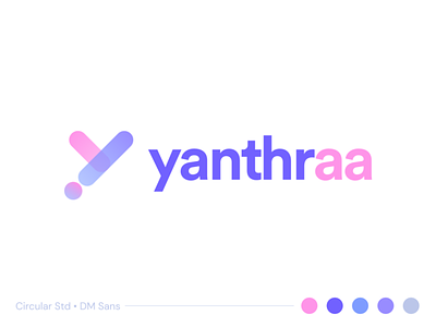 Logo & Branding Design — Artificial Intelligence (AI) agency ai aiml app artificial intelligence automation brand branding colors developer gradient identity logo machine learning pink purple software software developer tech voice recognition