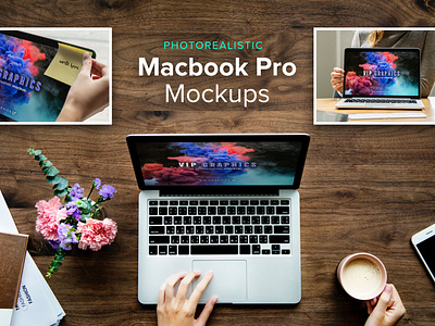 FREEBIE: Macbook Pro Mockups