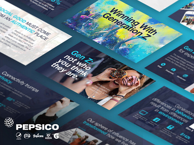 PEPSICO: Deck consumer report deck document marketing pepsico presentation report report design research slide deck slides