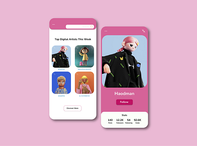 Daily UI 006: User Profile dailyui design figma illustration ui ux