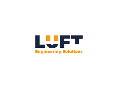 LUFT logo brand company creative design identity logo