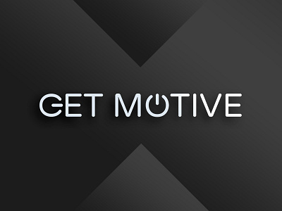GET MOTIVE brand business creative design get logo motivation motive people