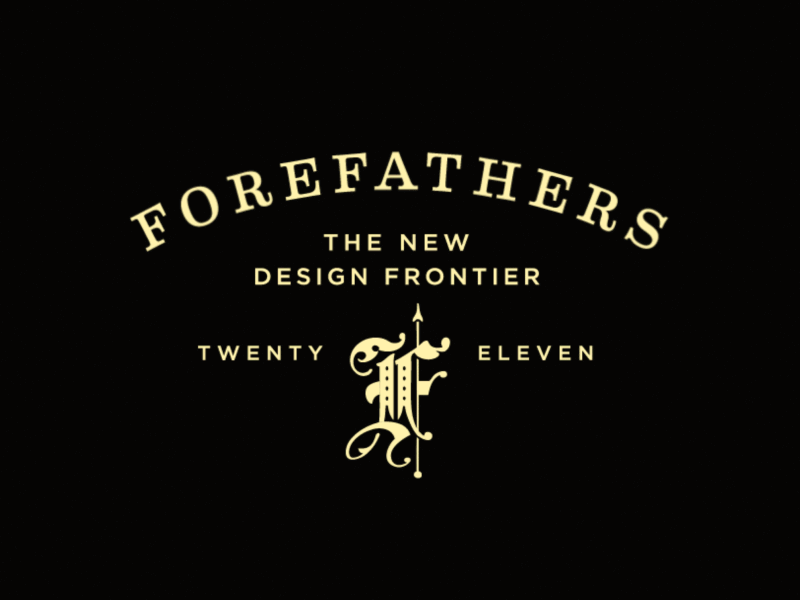 Forefathers Stickers Animation adobe aftereffects animation branding design forefathers illustration logo loop