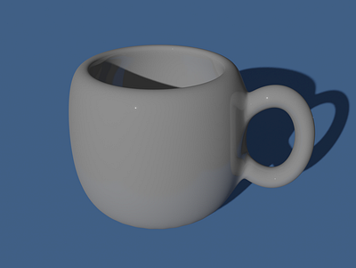 The Mug 3d mug shadow