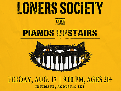 Loners Society New York Tour Card